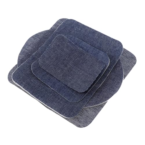 Holibanna 5 Stück Teiliges Bügelflicken für Jeans Selbstklebende Flicken zur Reparatur von Kleidung Einfache Anwendung für Jacken und Hosen Langlebige und Dekorative Stoffpatches für DIY von Holibanna
