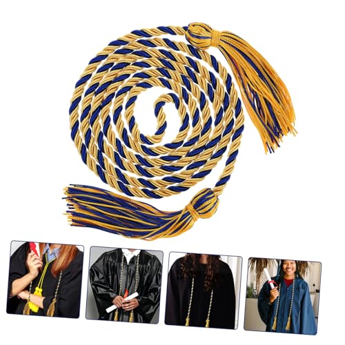 Holibanna 5 Stück Teiliges Doktorhut Quasten Gold blaue Abschlusskordel für Doktorhut Langlebige Graduation Dress Rope Dekorative Abschluss Accessoires für Abschlussfeier und Fotorequisite Holibanna 5 Stück Teiliges Doktorhut Quasten Gold blaue Abschlusskordel für Doktorhut Langlebige Graduation Dress Rope Dekorative Abschluss Accessoires für Abschlussfeier und Fotorequisite von Holibanna