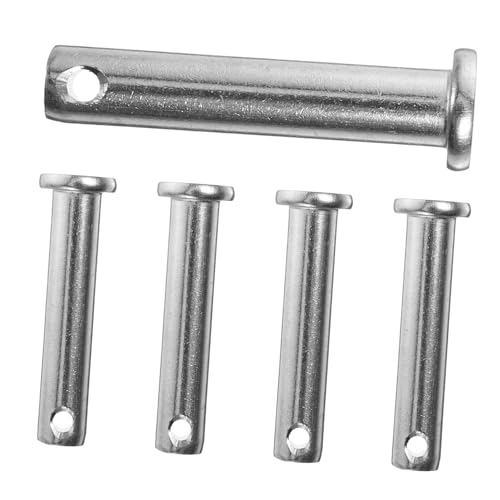 Holibanna 5 Stück Teiliges Edelstahl Clevis Pins mit Flachem Kopf und Bohrung Vielseitige Verbindungspins für Gerüstbau Korrosionsbeständig und Präzise Positionierbar Langlebig und Robust Holibanna 5 Stück Teiliges Edelstahl Clevis Pins mit Flachem Kopf und Bohrung Vielseitige Verbindungspins für Gerüstbau Korrosionsbeständig und Präzise Positionierbar Langlebig und Robust von Holibanna