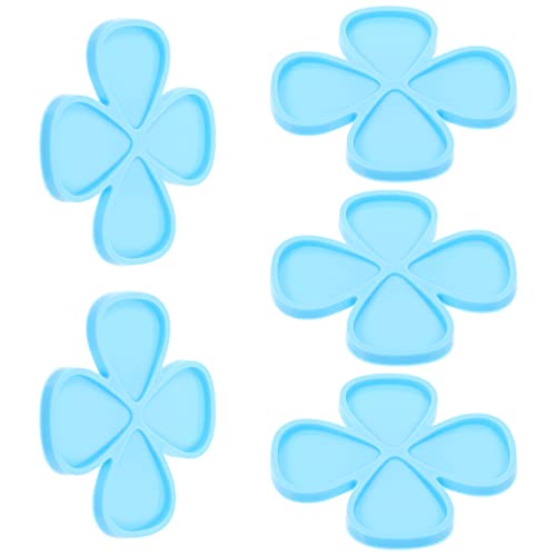 Holibanna 5 Stück Teiliges Epoxidharz Silikonform für DIY Gitarren Picks Handgemachte Plectrums Gießformen für Kreative Bastelprojekte und Musikinstrumentenzubehör von Holibanna