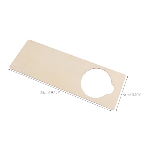 Holibanna 5 Stück Teiliges Türgriff Anhänger aus Holz Blanko zum DIY Dekorationen Beschreibbare Türschilder für Hotel Büro Zuhause Einfache Montage Vielseitig für Halloween Weihnachten und Holibanna 5 Stück Teiliges Türgriff Anhänger aus Holz Blanko zum DIY Dekorationen Beschreibbare Türschilder für Hotel Büro Zuhause Einfache Montage Vielseitig für Halloween Weihnachten und von Holibanna