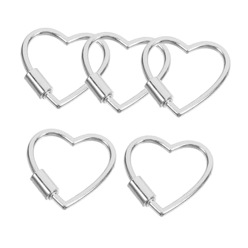 Holibanna 5 Stück Zubehöranschluss schmuck s-Clips für Loom-Armbänder Kettenverlängerung silber Karabiner für Schlüssel süß Stapelverschluss für Halsketten Zauberverschluss Zinklegierung Holibanna 5 Stück Zubehöranschluss schmuck s-Clips für Loom-Armbänder Kettenverlängerung silber Karabiner für Schlüssel süß Stapelverschluss für Halsketten Zauberverschluss Zinklegierung von Holibanna