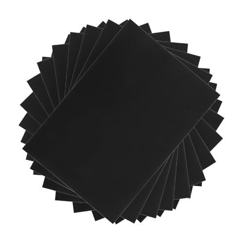 Holibanna 50 Blatt Vorräte Scrapbooking Basteln Scrapbook Schwarzes Papier Karten Zubehör Handgefertigt Aus Karton Basteln Origami Karte Haushalt Zarte Multifunktionsbasteln Für Papierkunst von Holibanna