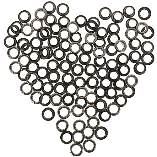 Holibanna 50 Sätze Grommet Kit Ösen für Stoffe Vorhänge für DIY Reparaturen von Kleidung und Taschen Innendurchmesser Robust und Geruchlos von Holibanna