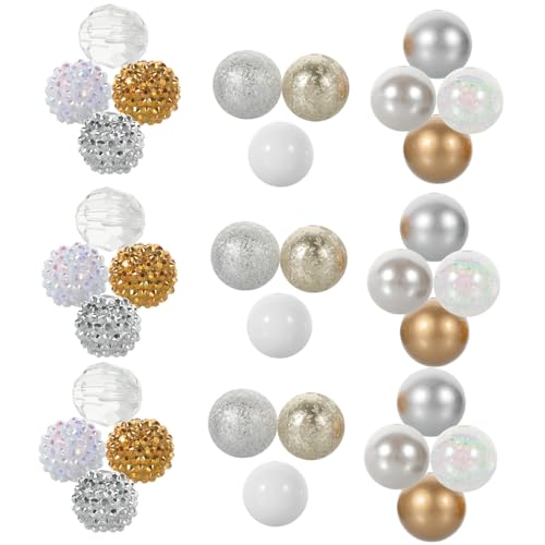 Holibanna 50 Stück Acrylperlen mit Großem Bunte DIY Schmuckperlen Leichte Spacer Beads für Armbänder Halsketten und Bastelprojekte Vielseitig für Handwerk und Dekoration Holibanna 50 Stück Acrylperlen mit Großem Bunte DIY Schmuckperlen Leichte Spacer Beads für Armbänder Halsketten und Bastelprojekte Vielseitig für Handwerk und Dekoration von Holibanna