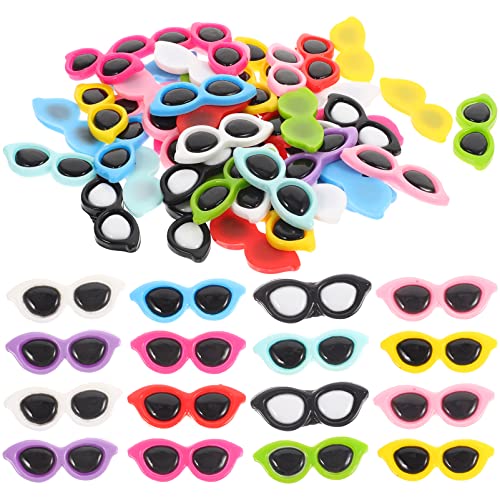 Holibanna 50 Stück DIY Augenbrillen Form Charms Resin für Handyhüllen Haarschmuck und Kreative Bastelprojekte Deko für Hochzeiten Kleidung und Mehr Holibanna 50 Stück DIY Augenbrillen Form Charms Resin für Handyhüllen Haarschmuck und Kreative Bastelprojekte Deko für Hochzeiten Kleidung und Mehr von Holibanna