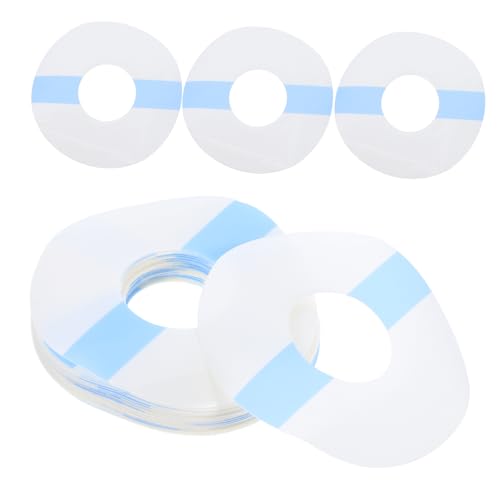 Holibanna 50 Stück Fixierter Patch Sensor Fixierpflaster Unsichtbare Klebepads Sport Sensoren Kleber Fitness Sensoren Fixierung Klebepflaster für Sensor Sensorhilfskleber Baumwolle Weiß von Holibanna