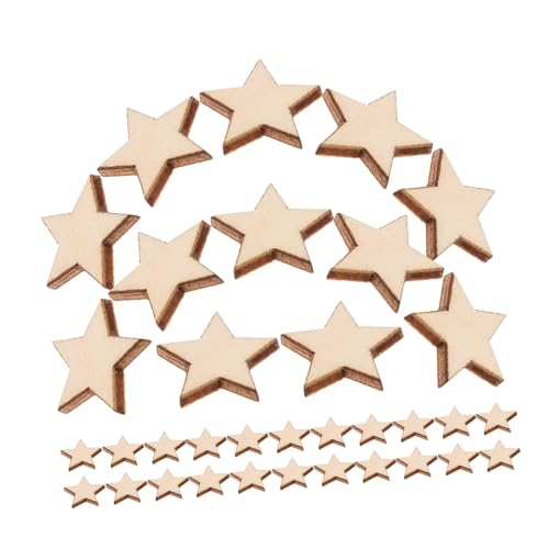 Holibanna 50 Stück Holzsterne zum Basteln Unbearbeitete Fünfzackige Stern holzplatten Kleine DIY Dekoration für Weihnachten Hochzeit Winterfeier Bemalbare Holzornamente für Tischdeko Holibanna 50 Stück Holzsterne zum Basteln Unbearbeitete Fünfzackige Stern holzplatten Kleine DIY Dekoration für Weihnachten Hochzeit Winterfeier Bemalbare Holzornamente für Tischdeko von Holibanna