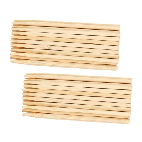 Holibanna 50 Stück Kratzstifte aus Robustem Holz Langlebige Bastelstäbchen für Kratzbilder Malen und Basteln Naturfarben für Weihnachts Thanksgiving kunstprojekte von Holibanna