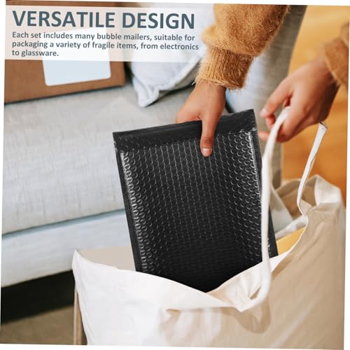 Holibanna 50 Stück Luftpolster Versandtaschen Selbstklebend Stoßfestes Verpackungsmaterial Pe Coextrudiert Für Kleidung Kosmetik Kleingewerbe Versand von Holibanna