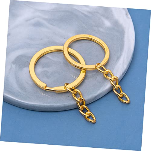 Holibanna 50 Stück Metall Schlüsselringe mit Ketten Stabile DIY Schlüsselanhänger Ringe Robust für Schlüsselhalter Bastelbedarf Vielseitig für Kreative Schlüsselanhänger und Zubehör Holibanna 50 Stück Metall Schlüsselringe mit Ketten Stabile DIY Schlüsselanhänger Ringe Robust für Schlüsselhalter Bastelbedarf Vielseitig für Kreative Schlüsselanhänger und Zubehör von Holibanna