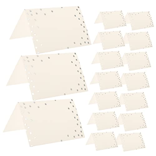 Holibanna 50 Stück Sitzplatzkarte Wohnung Fallen Sitzplankarten Platzkarten Für Den Tisch Danksagung Einladungen Zelt Schüttgut Runden Büfett Kartentisch Leer Gold Sitzplätze Papier Silver Holibanna 50 Stück Sitzplatzkarte Wohnung Fallen Sitzplankarten Platzkarten Für Den Tisch Danksagung Einladungen Zelt Schüttgut Runden Büfett Kartentisch Leer Gold Sitzplätze Papier Silver von Holibanna