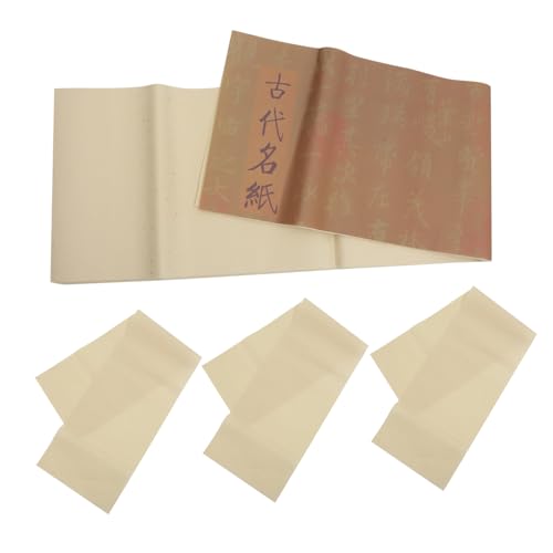 Holibanna 50 Stück Teiliges Chinesisches Xuan papier Reis papier Dickes Sumi Calligraphy Paper für Kalligraphie und Malerei Glattes Geruchsfreies Schreibpapier für Professionelle Übung und Holibanna 50 Stück Teiliges Chinesisches Xuan papier Reis papier Dickes Sumi Calligraphy Paper für Kalligraphie und Malerei Glattes Geruchsfreies Schreibpapier für Professionelle Übung und von Holibanna