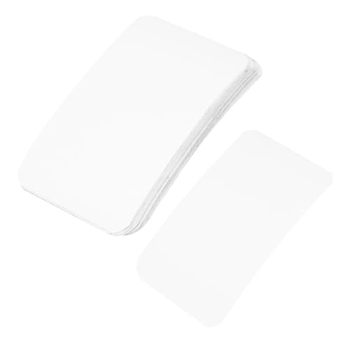 Holibanna 50 Stück Teiliges Sublimations blanko aufkleber Wärmeübertragung Selbstklebend Vielseitig Einsetzbar für Kreative DIY geschenke Haftet Sicher Flachen und Gewölbten Oberflächen von Holibanna