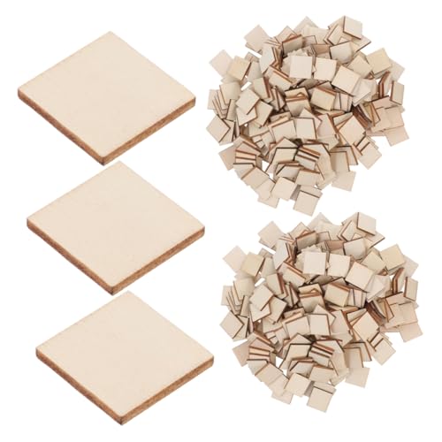 Holibanna 500 Quadratische, Leere Holzstücke: Für Diy-kunstprojekte, Unfertige Holzscheiben Für Brandmalerei, Schnitzereien Und Heimdekorationen Holibanna 500 Quadratische, Leere Holzstücke: Für Diy-kunstprojekte, Unfertige Holzscheiben Für Brandmalerei, Schnitzereien Und Heimdekorationen von Holibanna