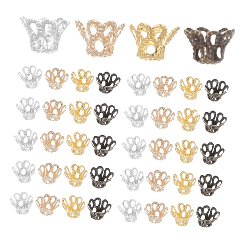 Holibanna 500 Stück Blumen Perlenkappen Metall Spacer Endkappen für Schmuckherstellung DIY Schmuckzubehör für Armbänder Ohrringe Halsketten Vielseitige Bastelmaterialien Holibanna 500 Stück Blumen Perlenkappen Metall Spacer Endkappen für Schmuckherstellung DIY Schmuckzubehör für Armbänder Ohrringe Halsketten Vielseitige Bastelmaterialien von Holibanna
