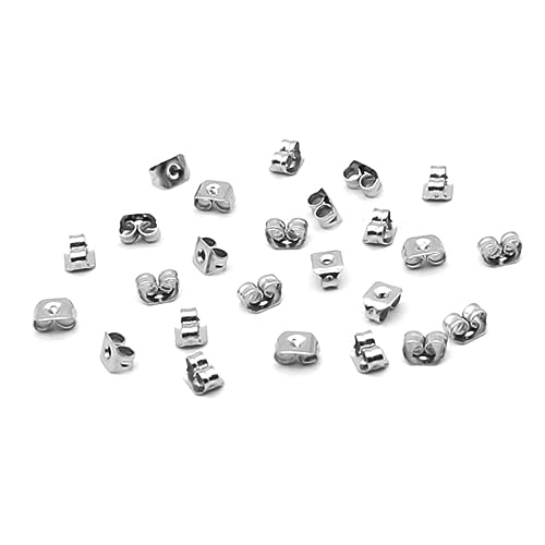 Holibanna 500 Stück Ohrstecker Verschlüsse Schmetterling Ohrring Stopper Sicherer Halt Ohrenzubehör für Ohrstecker Schmuckherstellung und Alltagstragen Holibanna 500 Stück Ohrstecker Verschlüsse Schmetterling Ohrring Stopper Sicherer Halt Ohrenzubehör für Ohrstecker Schmuckherstellung und Alltagstragen von Holibanna
