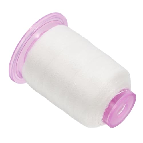 Holibanna 500 Wasserlösliche Schnur Handnähgarn Stickereien Stickwerkzeuge Häkelfaden Stickspulen Fadenspulen Quiltvorräte Nähen Quiltfaden Stickstoff Unterfaden Stickgarne Weiß Vinylon von Holibanna