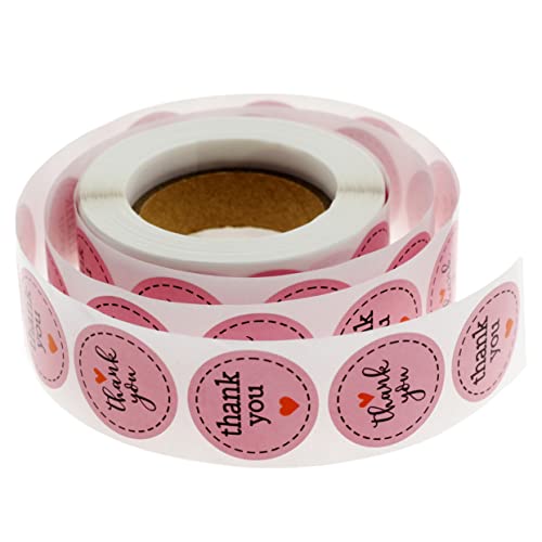 Holibanna 500Stücke Dankeschön Aufkleber für und Desserts Selbstklebende DIY Sticker für Keksverpackungen und Bastelprojekte Einfache Handhabung von Holibanna