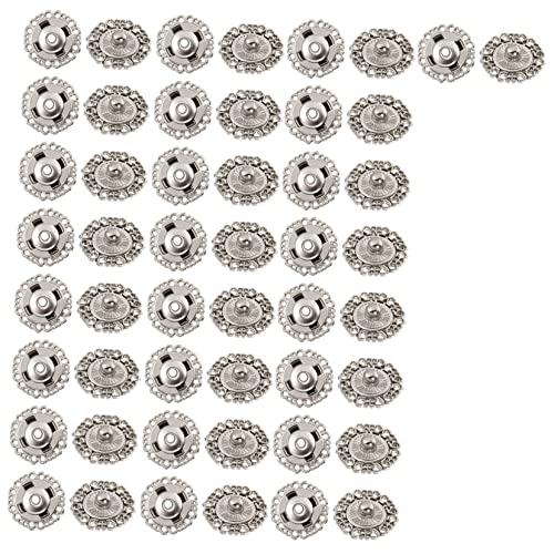 Holibanna 50Paare Metall Druckknöpfe für DIY Befestigungen Abnehmbar für Kleidung Hüte Jeans Schuhe Vielseitig Einsetzbar Einfache Handhabung Hohe Holibanna 50Paare Metall Druckknöpfe für DIY Befestigungen Abnehmbar für Kleidung Hüte Jeans Schuhe Vielseitig Einsetzbar Einfache Handhabung Hohe von Holibanna