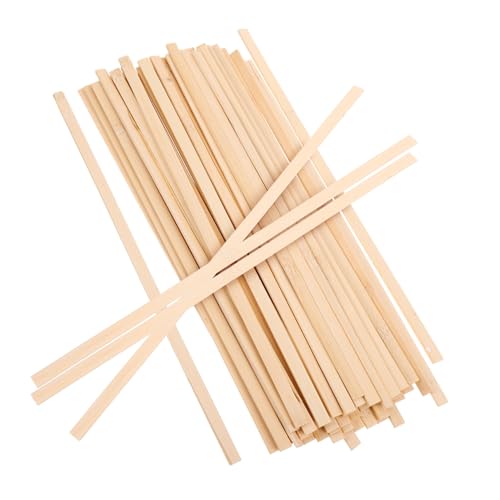 Holibanna 50Stücke Bastelholzstäbchen Für DIY Projekte Architekturmodelle Und Foto Requisiten Vielseitig Einsetzbar Kreativität von Holibanna