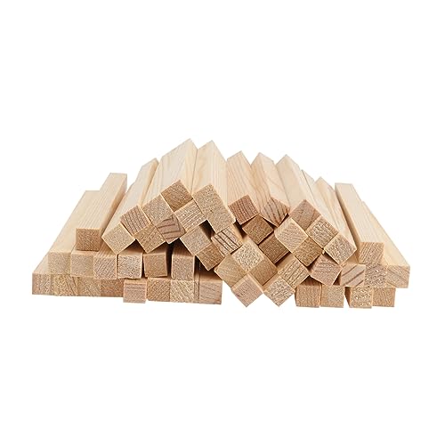 Holibanna 50Stücke Quadratische Holzstäbe Kiefer Für DIY Bastelmaterialien Holzmaterial Für Handwerksprojekte Und Modellbau Holibanna 50Stücke Quadratische Holzstäbe Kiefer Für DIY Bastelmaterialien Holzmaterial Für Handwerksprojekte Und Modellbau von Holibanna