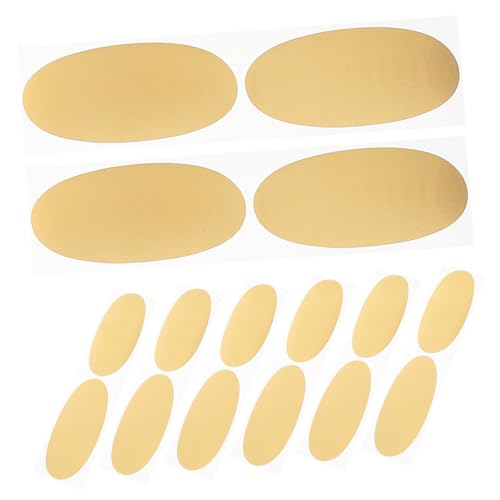 Holibanna 50Stücke Rubbelaufkleber Oval Selbstklebende Scratch Off Aufkleber für DIY Projekte Geschenkanhänger und Bastelarbeiten Vielseitige für Spiele und Kreative von Holibanna