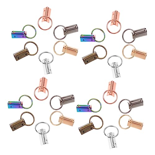 Holibanna 50Stücke Schlüsselanhänger Lanyard mit Klemme für DIY Handwerk Farben Hellgold Antikgrün Roségold für Schlüsselketten Armbänder und Mehr Holibanna 50Stücke Schlüsselanhänger Lanyard mit Klemme für DIY Handwerk Farben Hellgold Antikgrün Roségold für Schlüsselketten Armbänder und Mehr von Holibanna