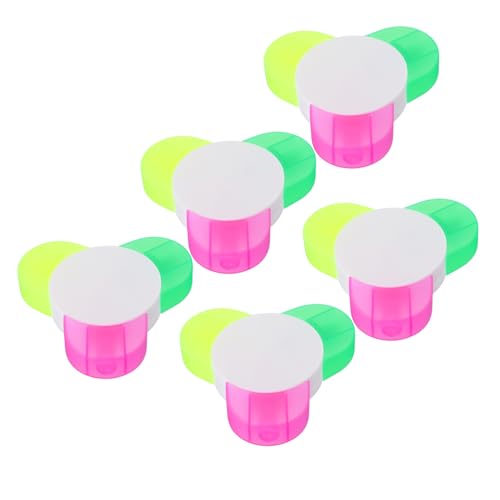 Holibanna 5Stücke Blütenblätter Highlighter Marker Stifte Journaling Stifte Für Schule Und Büro Für Notizen Und Markierungen von Holibanna
