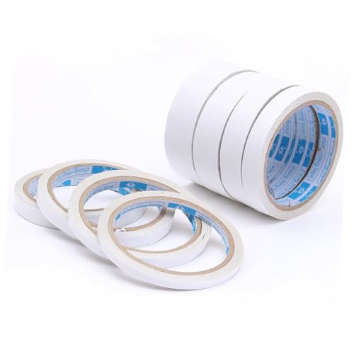 Holibanna 5Stücke Doppelseitiges Klebeband Transparentes Haltbares Klebeband für Handwerk Scrapbooking Geschenkverpackungen Bürobedarf Schule Einfach von Holibanna