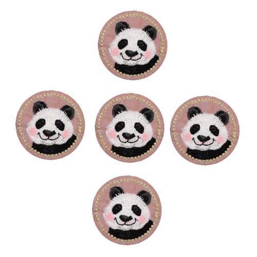 Holibanna 5Stücke Teiliges Panda Stickerei Aufnäher Bügelbare Patches für Kleidung Hüte und Taschen und Praktisch zur Reparatur von Flecken und Löchern Holibanna 5Stücke Teiliges Panda Stickerei Aufnäher Bügelbare Patches für Kleidung Hüte und Taschen und Praktisch zur Reparatur von Flecken und Löchern von Holibanna