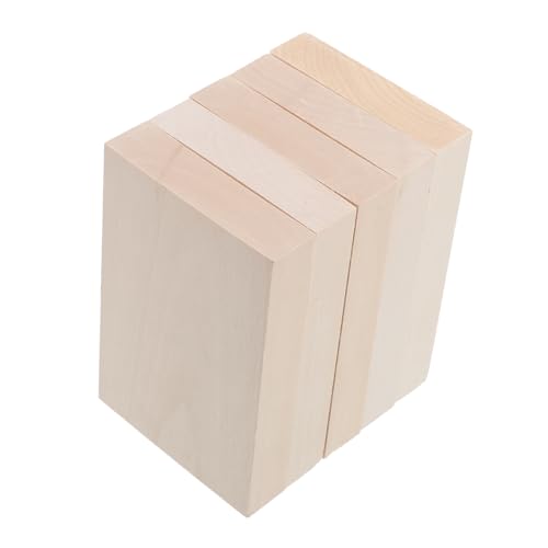 Holibanna 5Stücke Unbehandelte Lindenholzplatten Für DIY Handwerk Natürliche Holzblöcke Zum Schnitzen Und Dekorieren Für Bastelprojekte Holibanna 5Stücke Unbehandelte Lindenholzplatten Für DIY Handwerk Natürliche Holzblöcke Zum Schnitzen Und Dekorieren Für Bastelprojekte von Holibanna