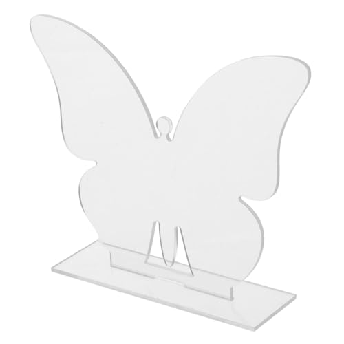 Holibanna 6 Sätze Teiliges Tischschild aus Diy Leere Schmetterlings Tischnummern mit Stabilem Stand für Besondere Anlässe Design für Veranstaltungen von Holibanna