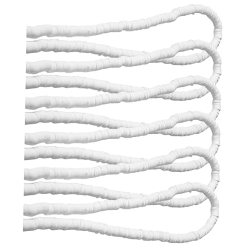 Holibanna 6 Saiten Weiße Polymer Tonperlen für DIY Schmuck Stränge Lose Spacer Perlen Leicht für Armbänder und Langlebig und Farbecht Holibanna 6 Saiten Weiße Polymer Tonperlen für DIY Schmuck Stränge Lose Spacer Perlen Leicht für Armbänder und Langlebig und Farbecht von Holibanna