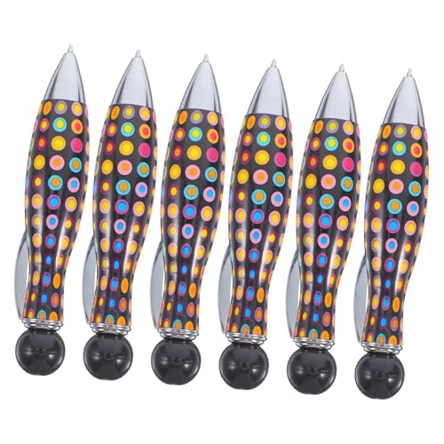 Holibanna 6 Stück Einzigartiger Kurzer Bowling-kugelschreiber, Spaß Für Unterwegs, Twist-design, Tragbarer Stift Für Schule, Büro, Kunst, Niedlich Mit Kreativem Design von Holibanna