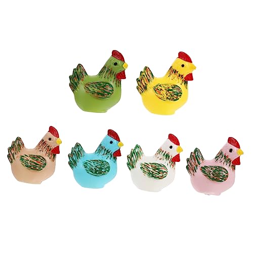 Holibanna 6stücke Teiliges Plastikanimal Ornamenten Für Ostern Tierfiguren Und Eierfarbe Dekoration Für Festlichkeiten Und Feiertage Holibanna 6stücke Teiliges Plastikanimal Ornamenten Für Ostern Tierfiguren Und Eierfarbe Dekoration Für Festlichkeiten Und Feiertage von Holibanna