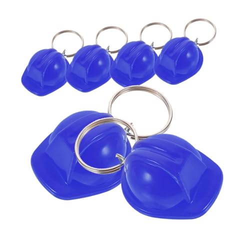 Holibanna 6 Stück Mini Helm Schlüsselanhänger Dekorative Charms für Taschen Rucksäcke und Kreative und Leichte Anhänger Blau für Partys und Events Holibanna 6 Stück Mini Helm Schlüsselanhänger Dekorative Charms für Taschen Rucksäcke und Kreative und Leichte Anhänger Blau für Partys und Events von Holibanna