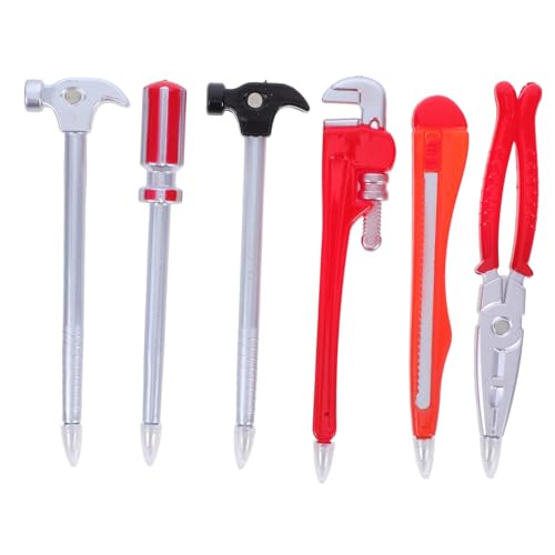 Holibanna 6 Stück Neuheit-hardware-form-schreibstifte, Lustige Werkzeug-tintenstifte, Kreative Kugelschreiber Für Kinder, Studenten, Schule, Büro, Schreibwaren von Holibanna