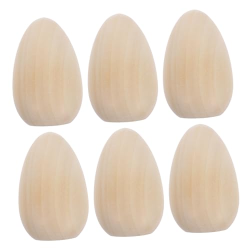 Holibanna 6 Stück Ostern-doodle-eier Groß Party-ei-dekorationen Schmücken Szene Geformt Gesprenkelt Ornamente Dekorateur Jumbo Unvollendet Party-eier-dekorationen Token Holz Khaki Holibanna 6 Stück Ostern-doodle-eier Groß Party-ei-dekorationen Schmücken Szene Geformt Gesprenkelt Ornamente Dekorateur Jumbo Unvollendet Party-eier-dekorationen Token Holz Khaki von Holibanna