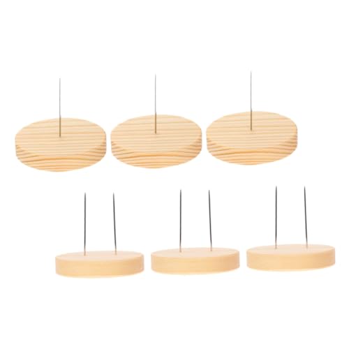 Holibanna 6 Stück Puppenständer holzständer sammlerstücke Stabile Puppenhalterung Handgemachte Puppenschau Holzsockel für DIY Puppen Kuscheltier häkeln Stofftier-Ausstellungsständer Metall von Holibanna