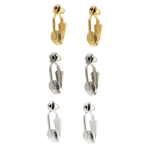 Holibanna 6 Stück Teiliges Clip Ohrclips DIY Ohrstecker für Piercings Leichte Langlebige Ohrhaken mit Glatter Oberfläche und Komfortablem Tragegefühl Holibanna 6 Stück Teiliges Clip Ohrclips DIY Ohrstecker für Piercings Leichte Langlebige Ohrhaken mit Glatter Oberfläche und Komfortablem Tragegefühl von Holibanna