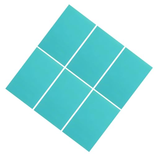 Holibanna 6 Stück Teiliges Gummiplatten zum Schnitzen Anfängerfreundliche PVC Carving Sheets für Kreative Druckaktivitäten und Kunstprojekte von Holibanna