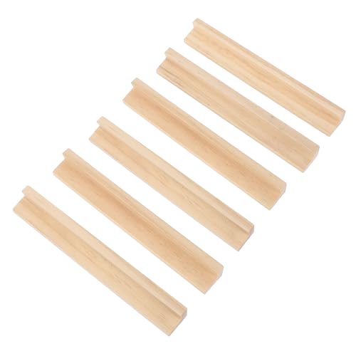 Holibanna 6 Stück Teiliges Holz Domino Bases Stabile Buchstabenhalter für Brettspiel Zubehör Multifunktionale Dominotrays für Spiele und Bastelprojekte Geeignet für Zuhause Schule und Holibanna 6 Stück Teiliges Holz Domino Bases Stabile Buchstabenhalter für Brettspiel Zubehör Multifunktionale Dominotrays für Spiele und Bastelprojekte Geeignet für Zuhause Schule und von Holibanna