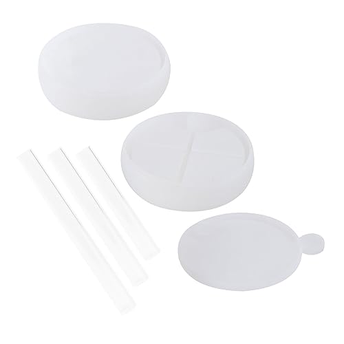Holibanna 6 Stück Teiliges Silikon DIY Epoxidharz Gießform Set Flexible Langlebige Multifunktionsformen für Mehrschichtige Drehbare Aufbewahrungsboxen Non Stick Einfach zu Reinigen für Holibanna 6 Stück Teiliges Silikon DIY Epoxidharz Gießform Set Flexible Langlebige Multifunktionsformen für Mehrschichtige Drehbare Aufbewahrungsboxen Non Stick Einfach zu Reinigen für von Holibanna
