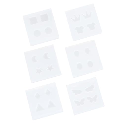 Holibanna 6 Stück Teiliges Silikonformen für DIY Ohrringe mit Glatter Oberfläche Langlebig und Sicher für Epoxidharz Kristallguss für Kreative Ohranhänger und Handgemachte Schmuckgestaltung Holibanna 6 Stück Teiliges Silikonformen für DIY Ohrringe mit Glatter Oberfläche Langlebig und Sicher für Epoxidharz Kristallguss für Kreative Ohranhänger und Handgemachte Schmuckgestaltung von Holibanna