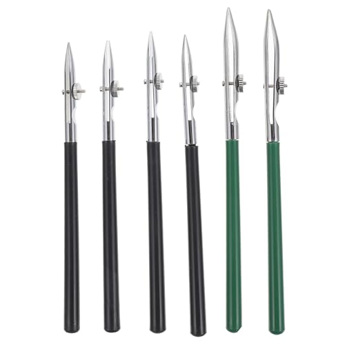 Holibanna 6 Stück Teiliges Verstellbare Zeichenstifte für Präzise Linienzeichnungen Fine Line Pens Grün für Gouache und Kunstmaskierflüssigkeit Verschiedenen für Zeichnungsbedürfnisse von Holibanna