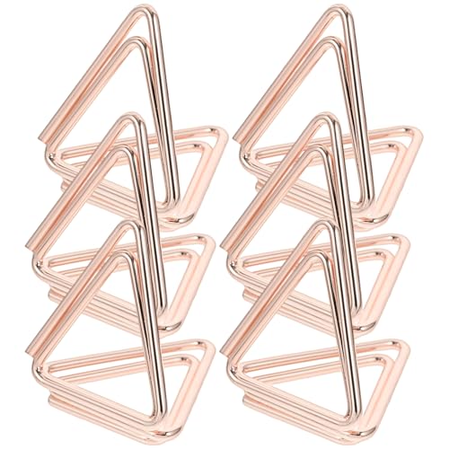 Holibanna 6 Stück Tischkartenhalter aus Roségold Dreieckige Memo Klammern Platzkartenhalter für Hochzeiten Fotos und Tischnummern Vielseitig Einsetzbar für Veranstaltungen und Büro Holibanna 6 Stück Tischkartenhalter aus Roségold Dreieckige Memo Klammern Platzkartenhalter für Hochzeiten Fotos und Tischnummern Vielseitig Einsetzbar für Veranstaltungen und Büro von Holibanna