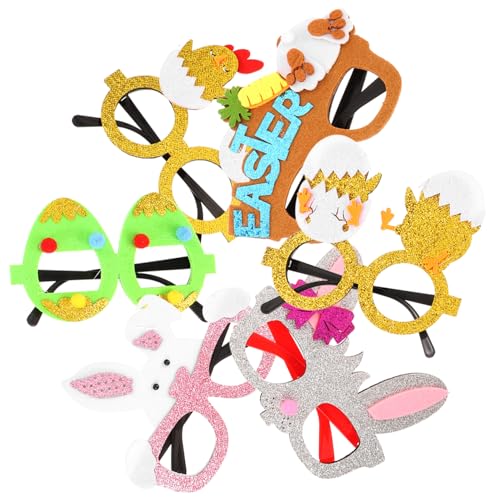 Holibanna 6 Stücke Osterparty Brille Deko Brillen Party Zubehör Party Favors Foto Requisiten Kostüm Zubehör Requisiten Holibanna 6 Stücke Osterparty Brille Deko Brillen Party Zubehör Party Favors Foto Requisiten Kostüm Zubehör Requisiten von Holibanna