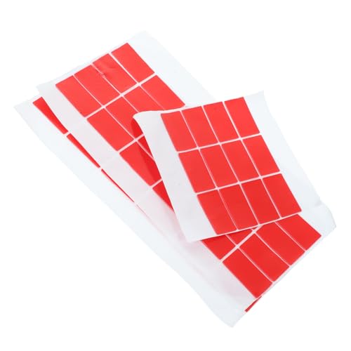 Holibanna 60 Stück doppelseitiges Klebeband klebrig für schwer wickeln Und durchsichtige Klebepads transparenter doppelseitiger Kleber quadratische Aufkleberetiketten Hochviskoser Kleber von Holibanna