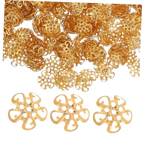 Holibanna 600 Stück Blumenkappen Metall Schmuckzubehör Blütenblatt Perlenkappen Blumen Metall Spacer Perlenkappen Ball Bead Cap Floral Charm Flower Spacer Beads Caps Holibanna 600 Stück Blumenkappen Metall Schmuckzubehör Blütenblatt Perlenkappen Blumen Metall Spacer Perlenkappen Ball Bead Cap Floral Charm Flower Spacer Beads Caps von Holibanna